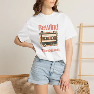 Vintage Good Times Cassette T-shirt - Soft Cotton - Dipaliz - T-shirts