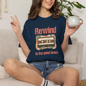 Vintage Good Times Cassette T-shirt - Soft Cotton - Dipaliz - T-shirts