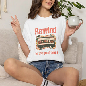 Vintage Good Times Cassette T-shirt - Soft Cotton - Dipaliz - T-shirts