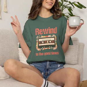 Vintage Good Times Cassette T-shirt - Soft Cotton - Dipaliz - T-shirts