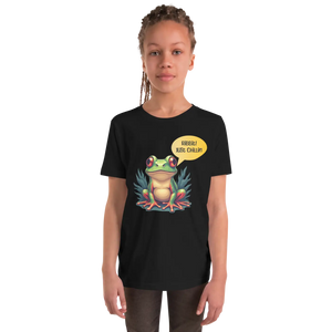 Chillin Frog Youth Tee - Ring-spun Cotton - Dipaliz - T-shirts - s