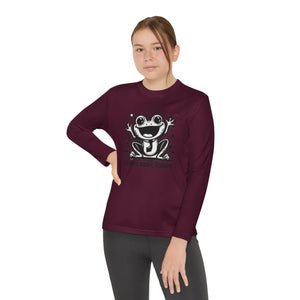 Performance Frog Fun Youth Long Sleeve Sport-tek - Dipaliz - T-shirts