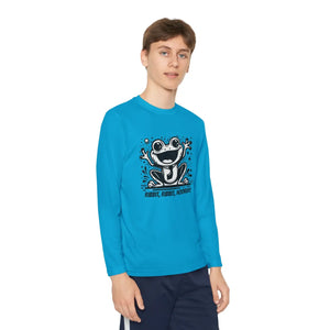 Performance Frog Fun Youth Long Sleeve Sport-tek - Dipaliz - T-shirts