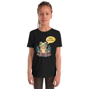 Chillin Frog Youth Short Sleeve Tee Ring-spun Cotton - Dipaliz - T-shirts
