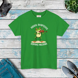 Ribbit Rhapsody Unisex Heavy Cotton Tee - Bold Fashion - Dipaliz - T-shirts