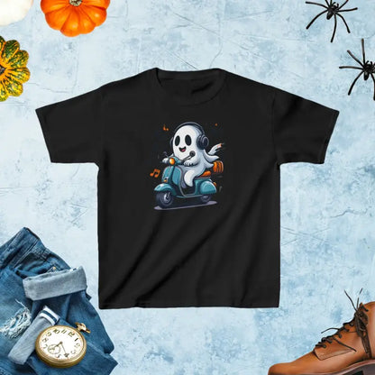 Dogoween Kids Tee for Festive Fun and School Days - Black / Xs Clothes