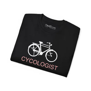 Cycologist Cotton Tee - Eco Friendly Cycling Humor Shirt - Dipaliz - T-shirts