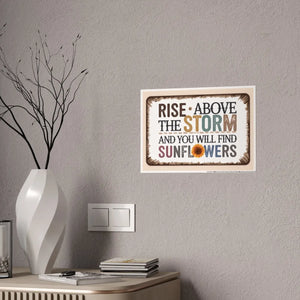 Sunflower Gloss Poster Gsm High-gloss - Dipaliz - Posters