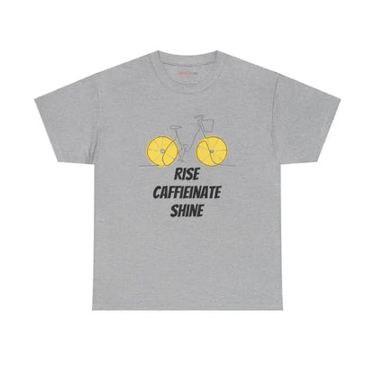 Bicycle & Caffeine Vibe Unisex Heavy Cotton Tee - T-shirt