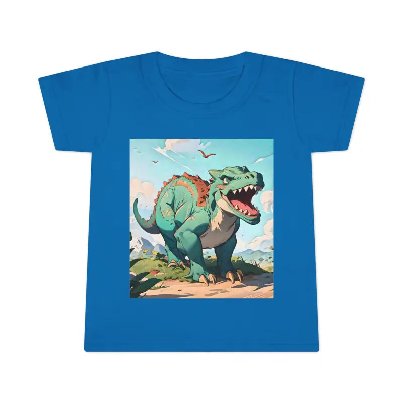 Roar-some Green Dinosaur Toddler T-shirt Fun - Kids Clothes