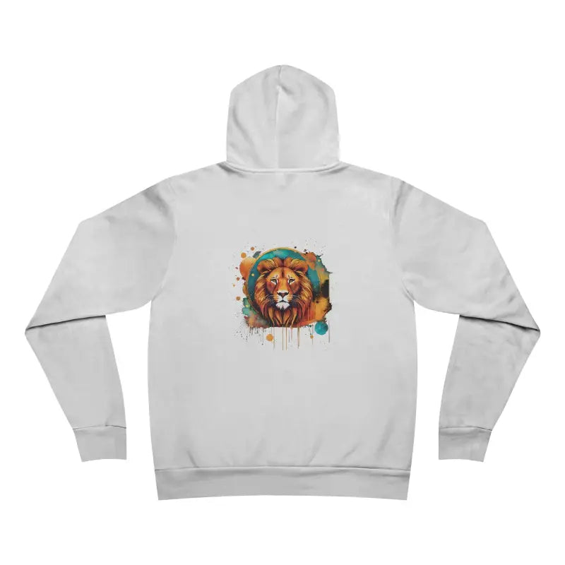 Roar-some Unisex Lion Hoodie: Cozy Medium Fabric Bliss! - Hoodie