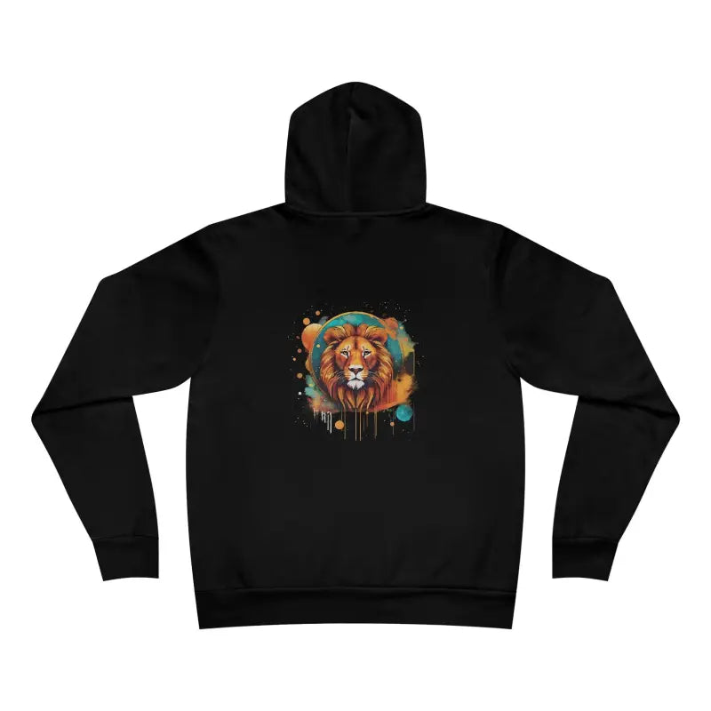 Roar-some Unisex Lion Hoodie: Cozy Medium Fabric Bliss! - Hoodie