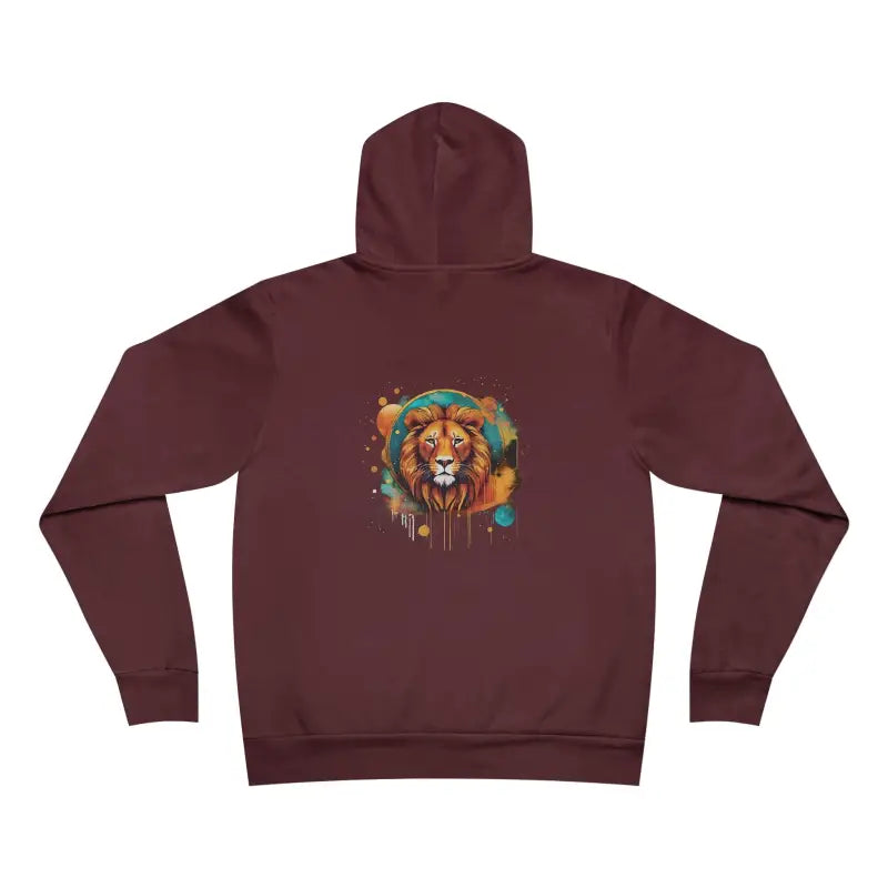 Roar-some Unisex Lion Hoodie: Cozy Medium Fabric Bliss! - Hoodie