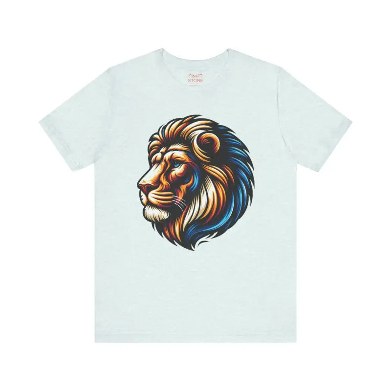 Unleash Style with the Roar Unisex Lion Jersey Tee - T-shirt