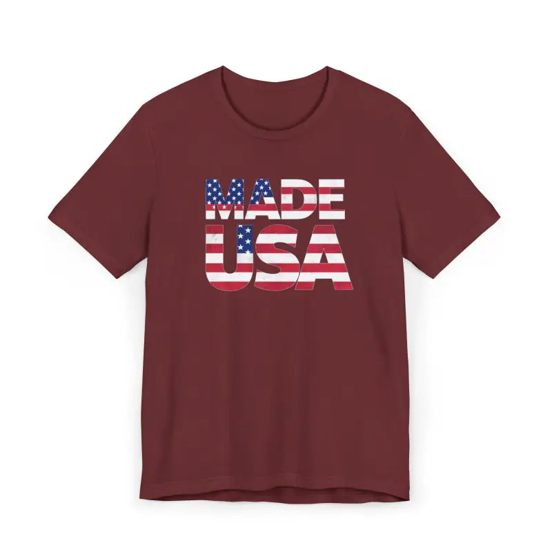 Rock your 4th with a Cozy Unisex Tee in Sustainable Cotton - T-shirt