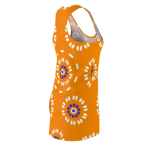 Floral Racerback Dress - Vivid Pattern Style - Dipaliz - Dresses