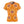 Floral Print Polyester T-shirt Flowers on Orange Bloom - Dipaliz - T-shirts