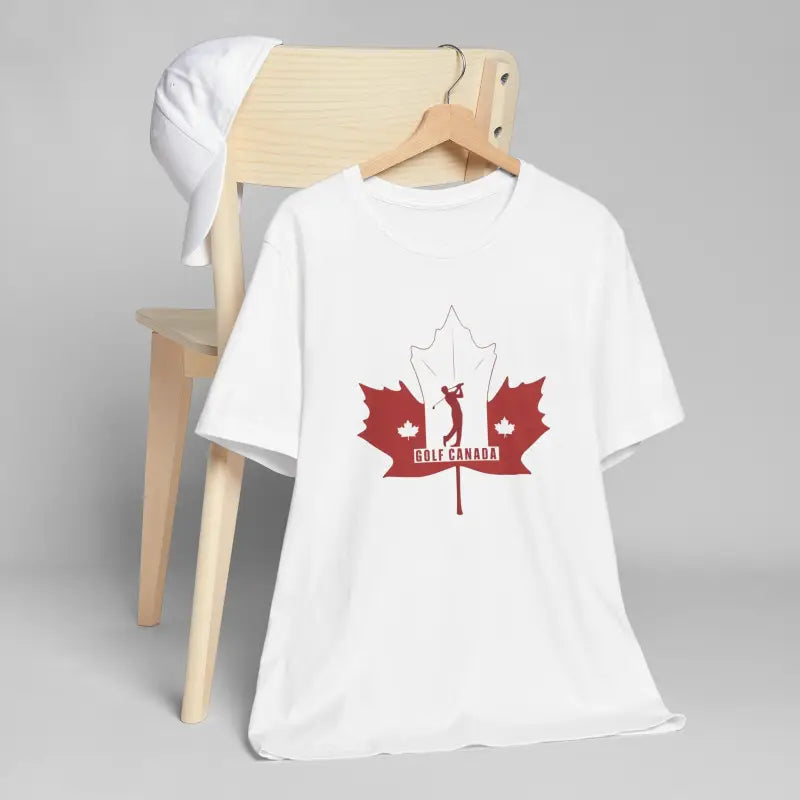 Rock Canada Day with Golf Unisex Jersey Tee - T-shirt