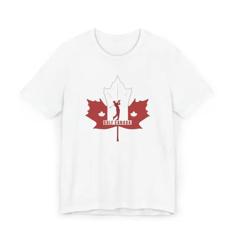 Rock Canada Day with Golf Unisex Jersey Tee - T-shirt