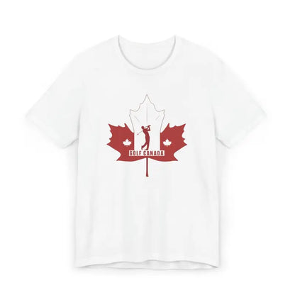 Rock Canada Day with Golf Unisex Jersey Tee - T-shirt