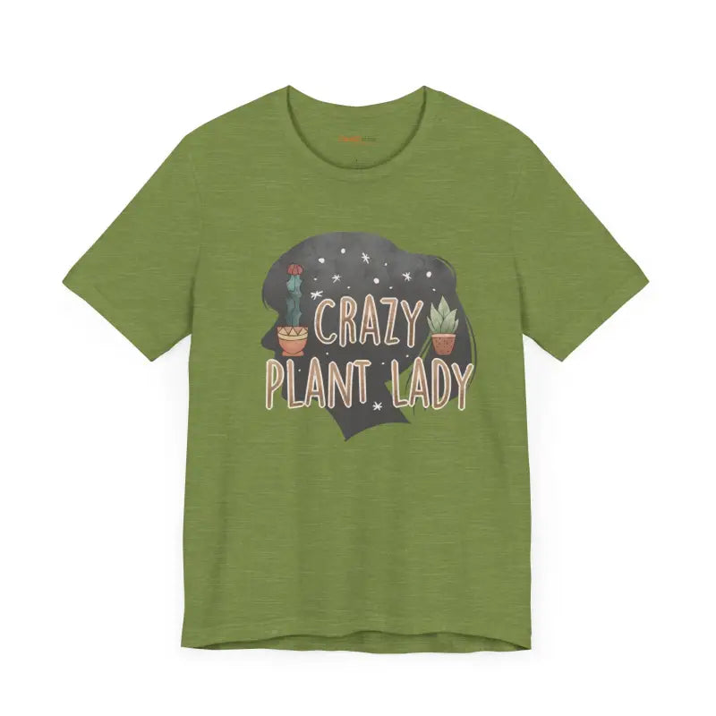 Crazy Plant Lady Tee - Flaunt your Foliage Flair - T-shirt