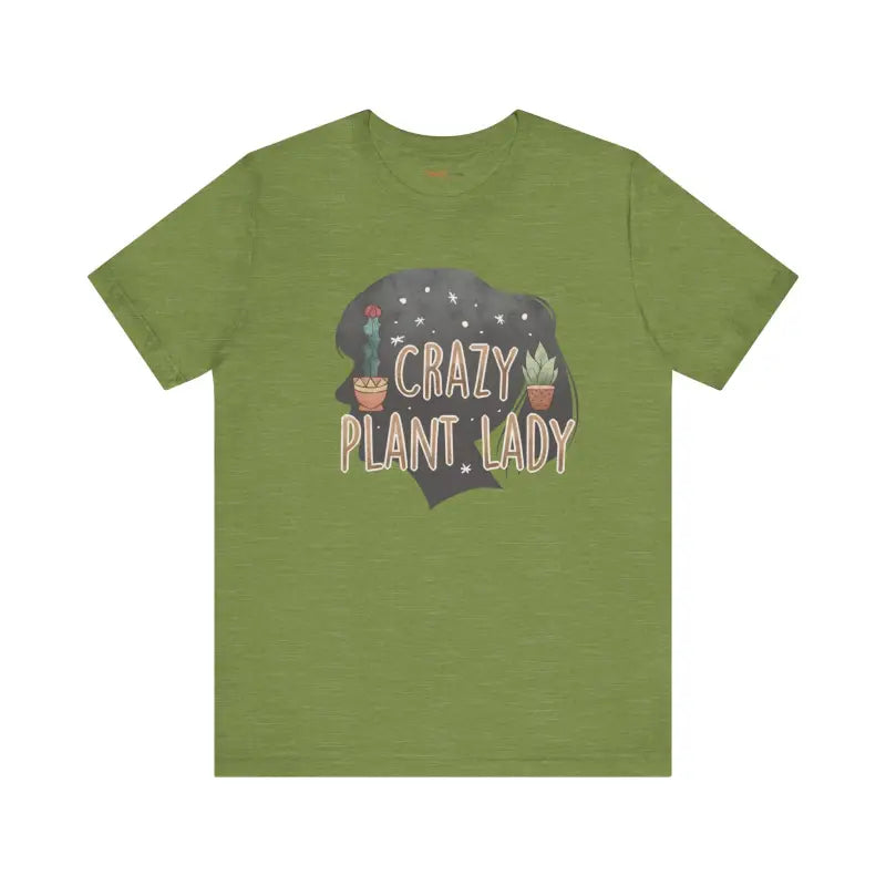 Crazy Plant Lady Tee - Flaunt your Foliage Flair - T-shirt