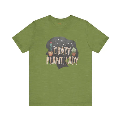 Crazy Plant Lady Tee - Flaunt your Foliage Flair - T-shirt