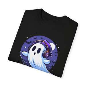 Comfort Colors Tee - Ghost with Headphones Garment-dyed - Dipaliz - T-shirts