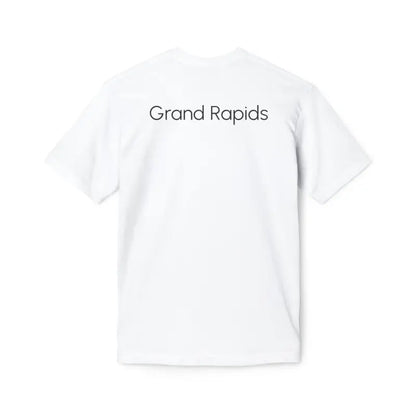 Rock the Grand Rapids Skyline in a Trendy Unisex Cotton Tee - T-shirt