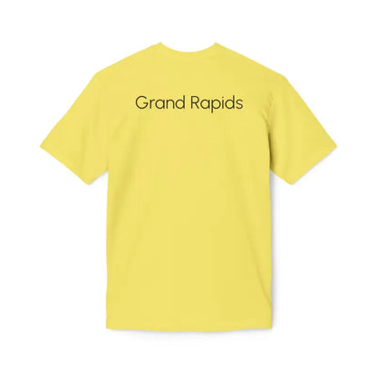 Rock the Grand Rapids Skyline in a Trendy Unisex Cotton Tee - T-shirt