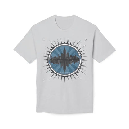 Rock the Grand Rapids Skyline in a Trendy Unisex Cotton Tee - T-shirt