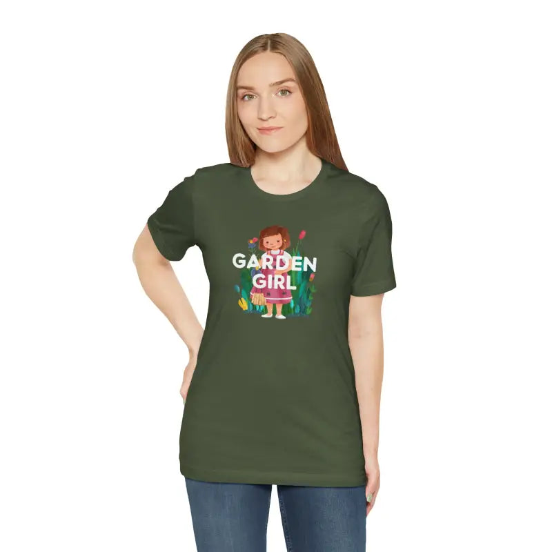 Rock your Garden Vibes with the Plant Lovers Tee! - Military Green / s T-shirt