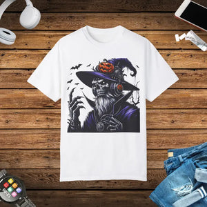 Halloween Skeleton Witch Comfort Colors Tee - Cozy Witchy Vibes - Dipaliz - White / s - T-shirts