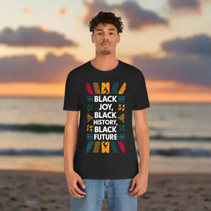 Juneteenth Unisex Jersey Celebrate Black Joy T-shirt - Dipaliz - T-shirts