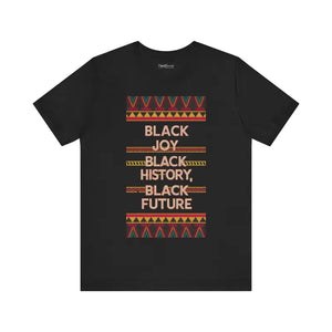 Celebrate Juneteenth Unisex Jersey Tee Black Joy Statement - Dipaliz - T-shirts