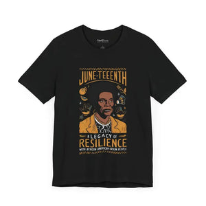 Celebrate Juneteenth Unisex Jersey Tee - Legacy of Resilience - Dipaliz - T-shirts