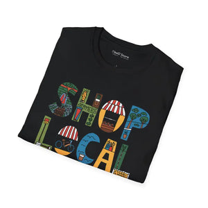 Unisex Softstyle Tee - Rock Local Vibes - Dipaliz - T-shirts