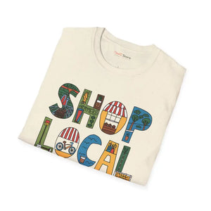 Unisex Softstyle Tee - Rock Local Vibes - Dipaliz - T-shirts