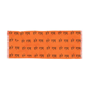 Hare Ram Scarf - Vibrant Statement Style - Dipaliz - 27’’ × 73’’ - Scarves & Shawls