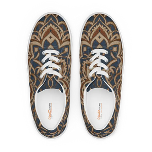 Canvas Shoes Geometric Pattern Urban Style - Dipaliz - 5 - Sneakers