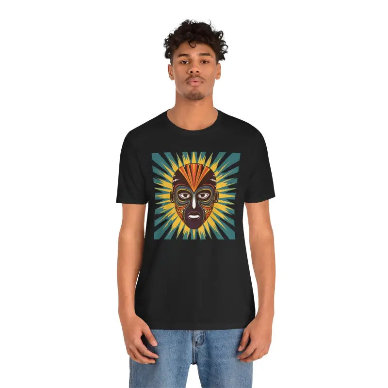 Turn Heads in our Painted Face Unisex Jersey Short Sleeve Tee - T-shirt