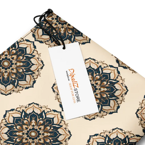 Faux Leather Crossbody Bag - Chic Mandal Pattern Style - Dipaliz - Cross Body Bags