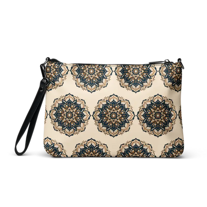 Turn Heads with our Mandal Pattern Crossbody Bag - Bags