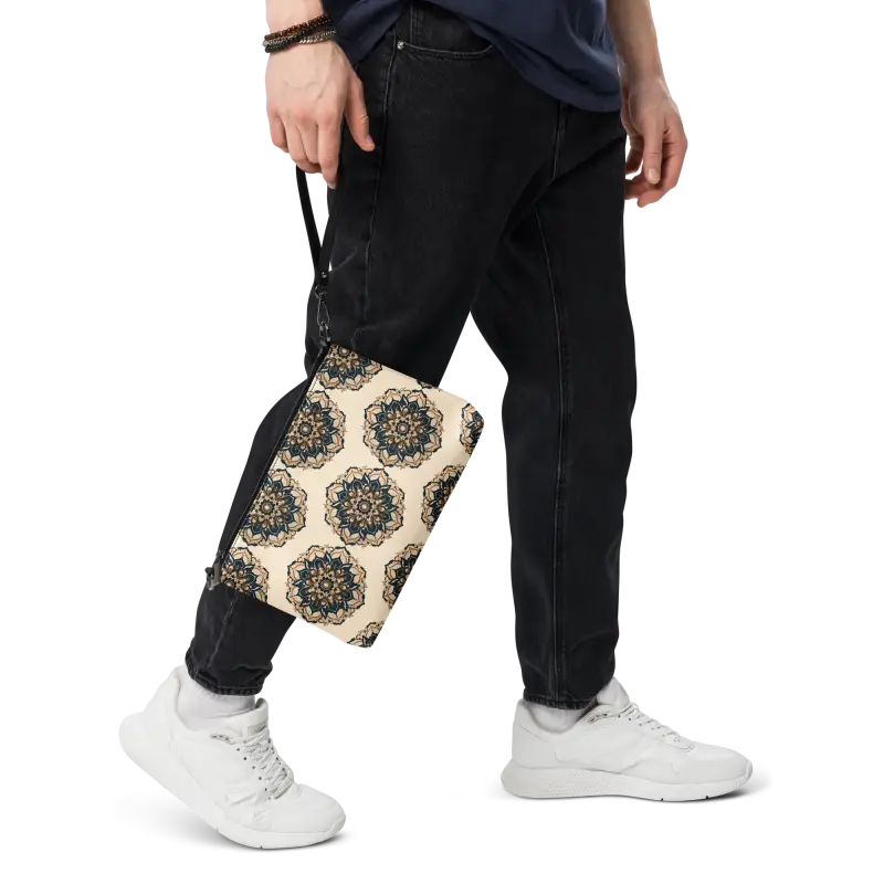 Turn Heads with our Mandal Pattern Crossbody Bag - Bags