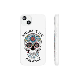 Balance Skull Flexi Case - Protective Tpu Design - Dipaliz - Iphone 13 - Mobile Phone Cases