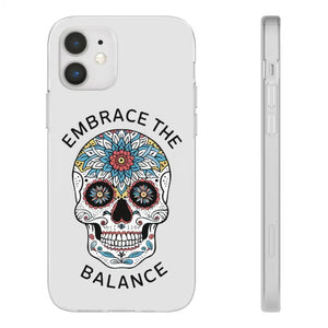 Balance Skull Flexi Case - Protective Tpu Design - Dipaliz - Iphone 12 - Mobile Phone Cases