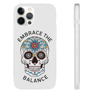 Balance Skull Flexi Case - Protective Tpu Design - Dipaliz - Iphone 12 Pro Max - Mobile Phone Cases