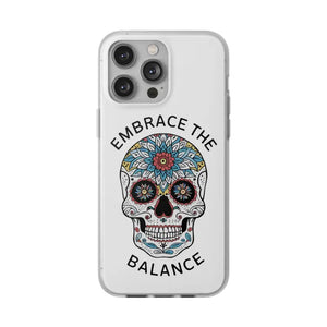 Balance Skull Flexi Case - Protective Tpu Design - Dipaliz - Iphone 14 Pro Max - Mobile Phone Cases