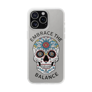 Balance Skull Flexi Case - Protective Tpu Design - Dipaliz - Iphone 15 Pro Max - Mobile Phone Cases