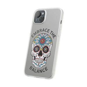 Balance Skull Flexi Case - Protective Tpu Design - Dipaliz - Mobile Phone Cases